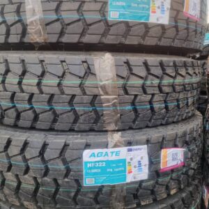 لاستیک (تایر) اگیت 12/24 گل 322 عقب پروانه ای با تیوپ و نوار